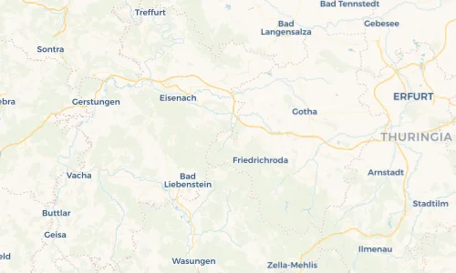 Regenradar Vorschaubild - Aktuelle Niederschläge in Schwarzhausen und Umgebung