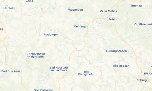 Regenradar Vorschaubild - Aktuelle Niederschläge in Schwickershausen und Umgebung