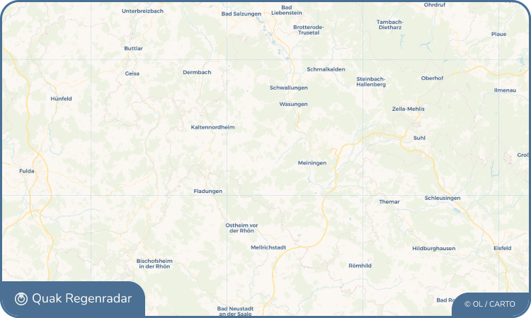 Quak Regenradar-Widget Seeba