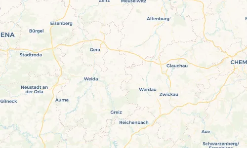 Regenradar Vorschaubild - Aktuelle Niederschläge in Seelingstädt-Bahnhof und Umgebung