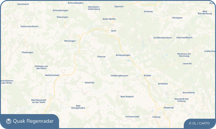 Quak Regenradar-Widget Siegritz