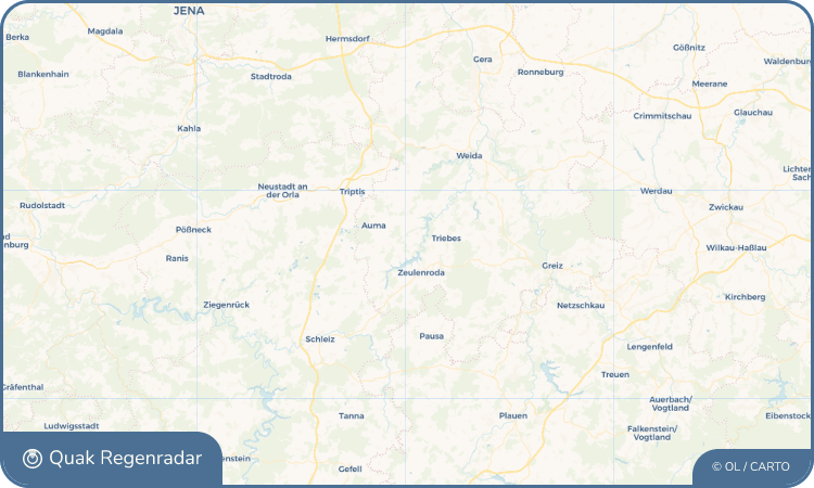 Regenradar-Widget für Silberfeld