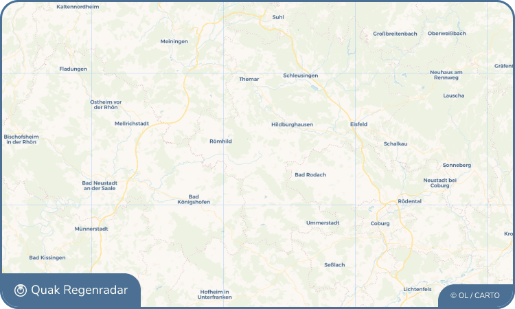 Quak Regenradar-Widget Simmershausen