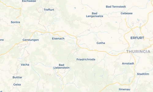 Regenradar Vorschaubild - Aktuelle Niederschläge in Sondra und Umgebung