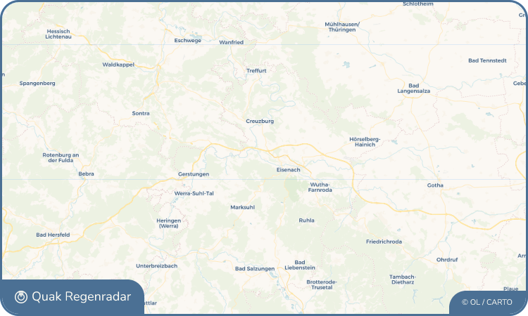 Quak Regenradar-Widget Stedtfeld