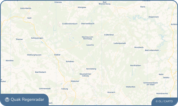 Quak Regenradar-Widget Steinach