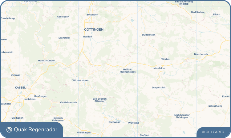 Regenradar-Widget für Steinheuterode