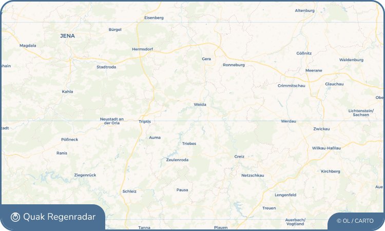 Quak Regenradar-Widget Steinsdorf