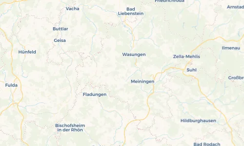 Regenradar Vorschaubild - Aktuelle Niederschläge in Stepfershausen und Umgebung