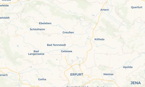Regenradar Vorschaubild - Aktuelle Niederschläge in Straußfurt und Umgebung