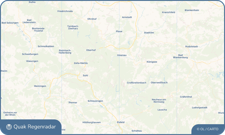 Quak Regenradar-Widget Stützerbach