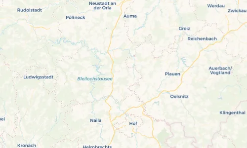 Regenradar Vorschaubild - Aktuelle Niederschläge in Tanna und Umgebung