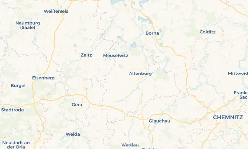 Regenradar Vorschaubild - Aktuelle Niederschläge in Tegkwitz und Umgebung