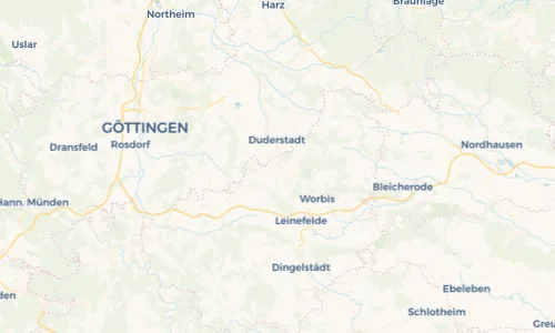 Regenradar Vorschaubild - Aktuelle Niederschläge in Teistungen und Umgebung