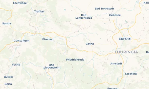 Regenradar Vorschaubild - Aktuelle Niederschläge in Teutleben und Umgebung