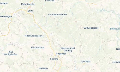 Regenradar Vorschaubild - Aktuelle Niederschläge in Theuern und Umgebung