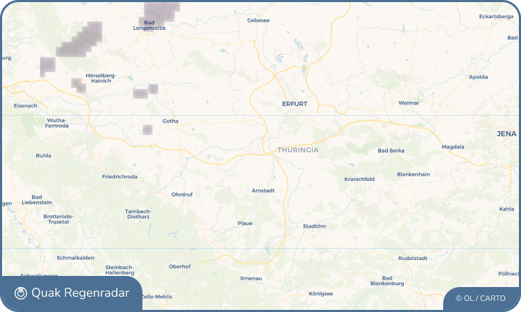 Quak Regenradar-Widget Thörey