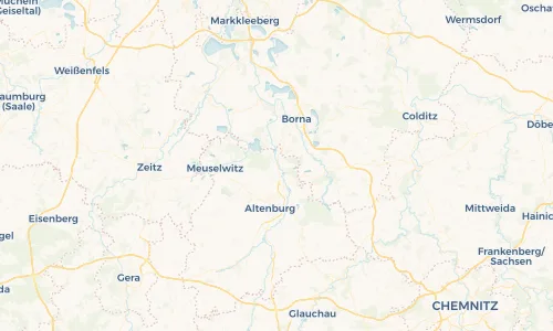 Regenradar Vorschaubild - Aktuelle Niederschläge in Treben und Umgebung
