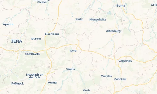 Regenradar Vorschaubild - Aktuelle Niederschläge in Trebnitz und Umgebung