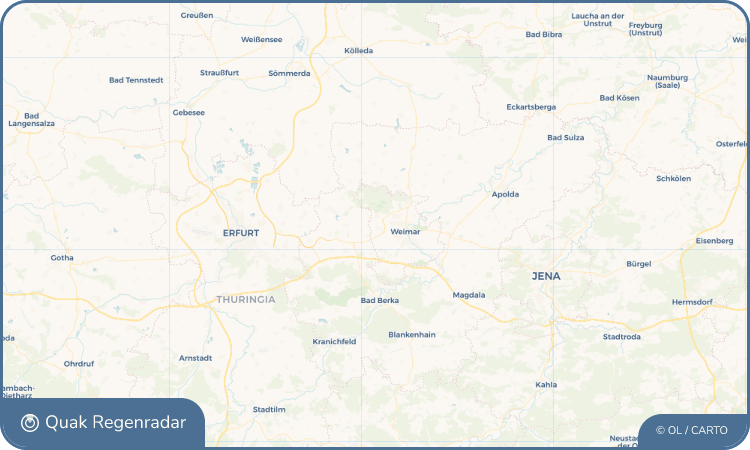 Quak Regenradar-Widget Tröbsdorf