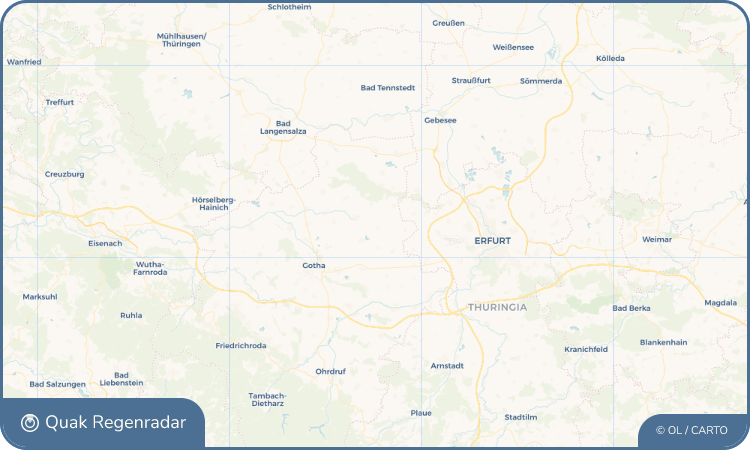 Quak Regenradar-Widget Tröchtelborn