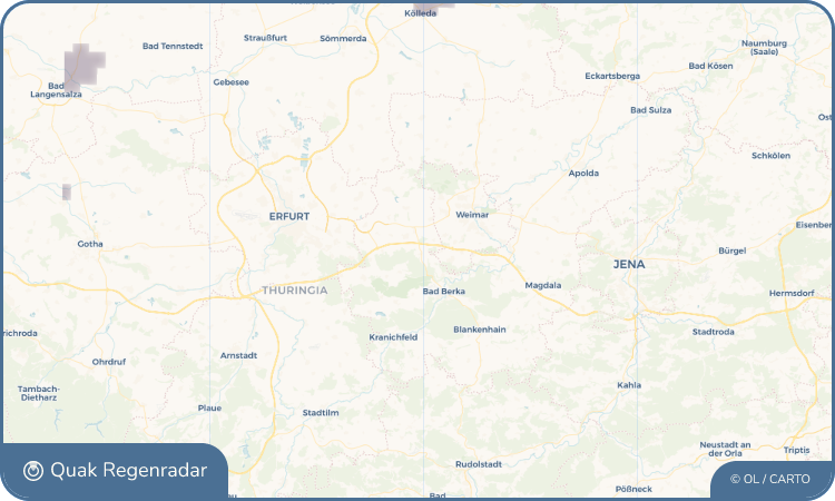Quak Regenradar-Widget Troistedt