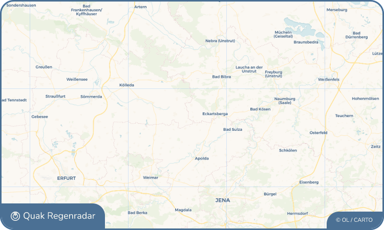 Quak Regenradar-Widget Tromsdorf