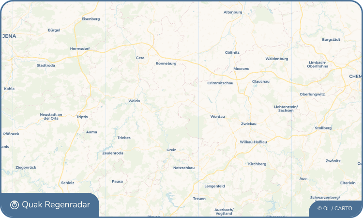 Quak Regenradar-Widget Trünzig