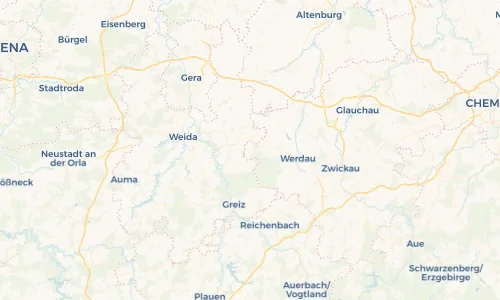 Regenradar Vorschaubild - Aktuelle Niederschläge in Trünzig und Umgebung