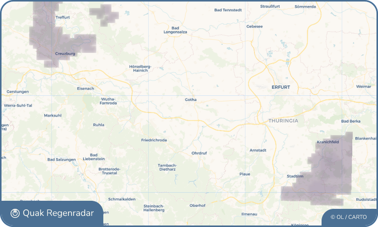 Quak Regenradar-Widget Uelleben