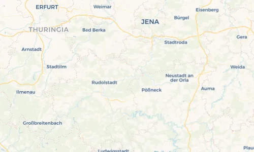 Regenradar Vorschaubild - Aktuelle Niederschläge in Uhlstädt und Umgebung