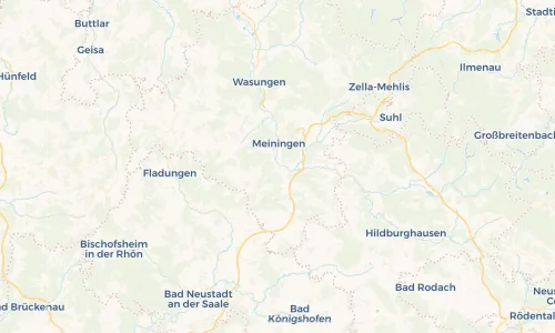 Regenradar Vorschaubild - Aktuelle Niederschläge in Untermaßfeld und Umgebung