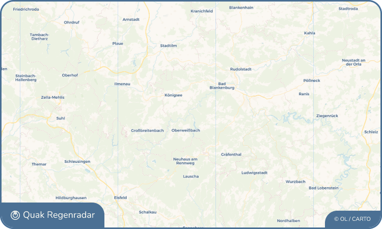 Quak Regenradar-Widget Unterweißbach