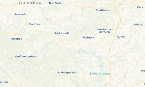 Regenradar Vorschaubild - Aktuelle Niederschläge in Unterwellenborn und Umgebung