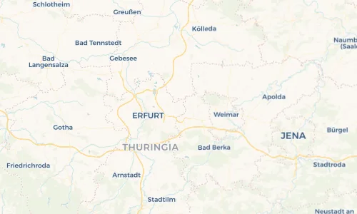 Regenradar Vorschaubild - Aktuelle Niederschläge in Vieselbach und Umgebung