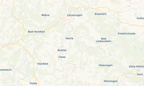 Regenradar Vorschaubild - Aktuelle Niederschläge in Völkershausen und Umgebung