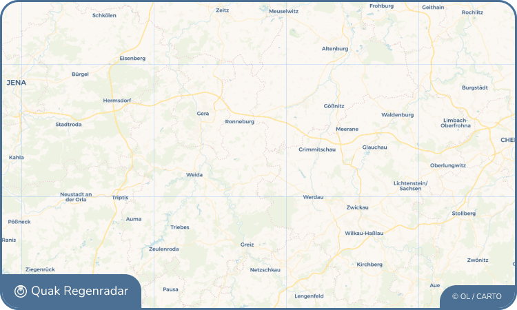 Quak Regenradar-Widget Vogelgesang