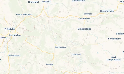 Regenradar Vorschaubild - Aktuelle Niederschläge in Volkerode und Umgebung