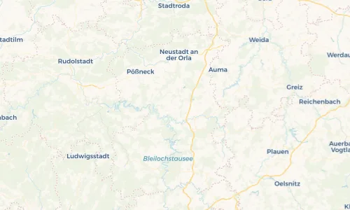 Regenradar Vorschaubild - Aktuelle Niederschläge in Volkmannsdorf und Umgebung