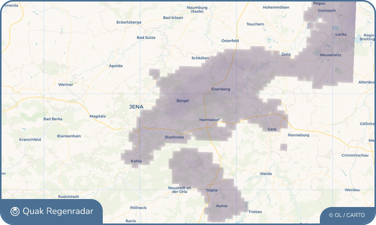 Quak Regenradar-Widget Waldeck