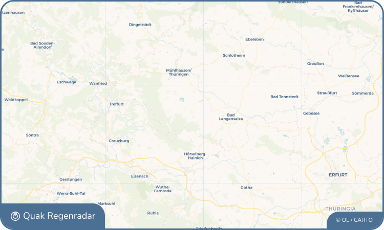 Quak Regenradar-Widget Weberstedt