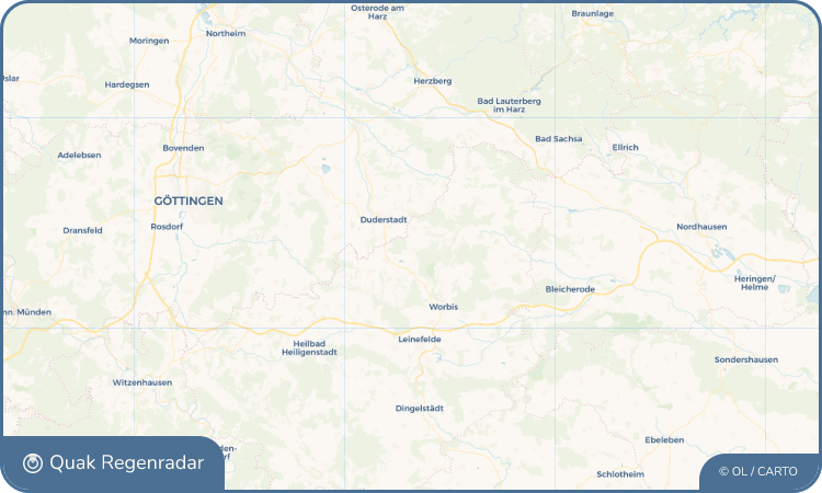 Quak Regenradar-Widget Wehnde