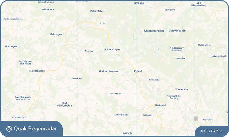 Quak Regenradar-Widget Weitersroda
