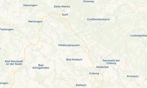 Regenradar Vorschaubild - Aktuelle Niederschläge in Weitersroda und Umgebung
