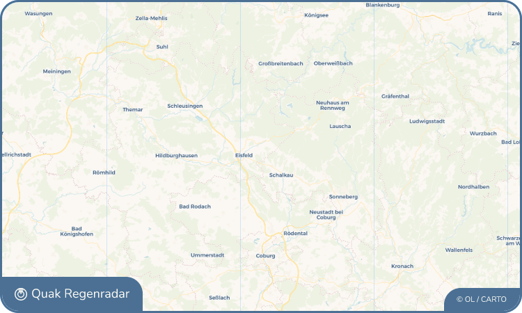 Regenradar-Widget für Weitesfeld