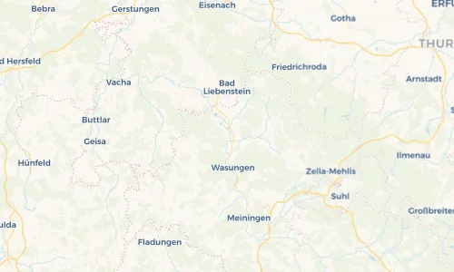 Regenradar Vorschaubild - Aktuelle Niederschläge in Wernshausen und Umgebung