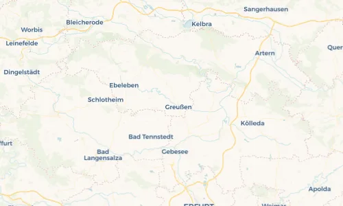 Regenradar Vorschaubild - Aktuelle Niederschläge in Westgreußen und Umgebung