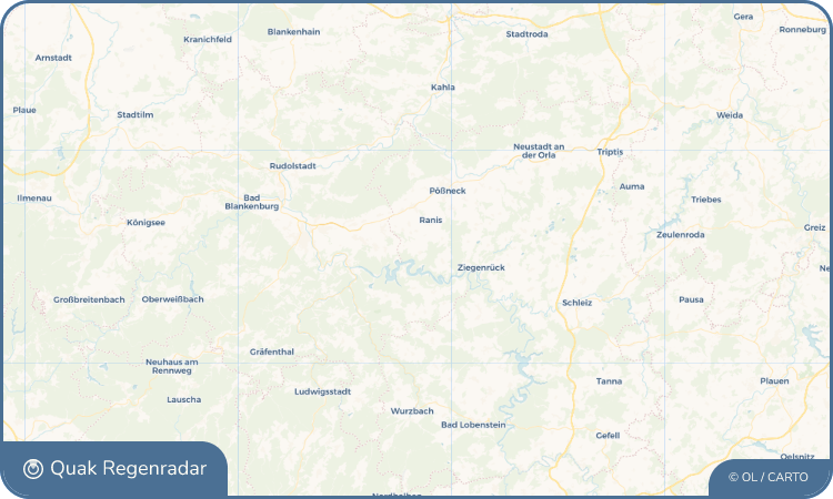 Quak Regenradar-Widget Wilhelmsdorf