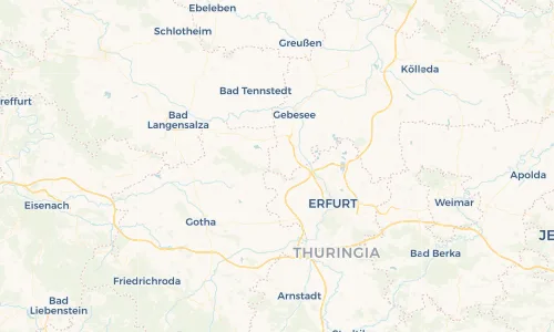 Regenradar Vorschaubild - Aktuelle Niederschläge in Witterda und Umgebung