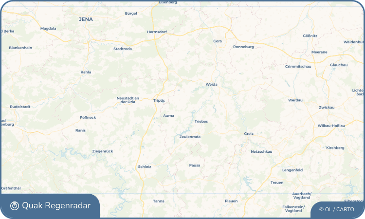 Quak Regenradar-Widget Wöhlsdorf